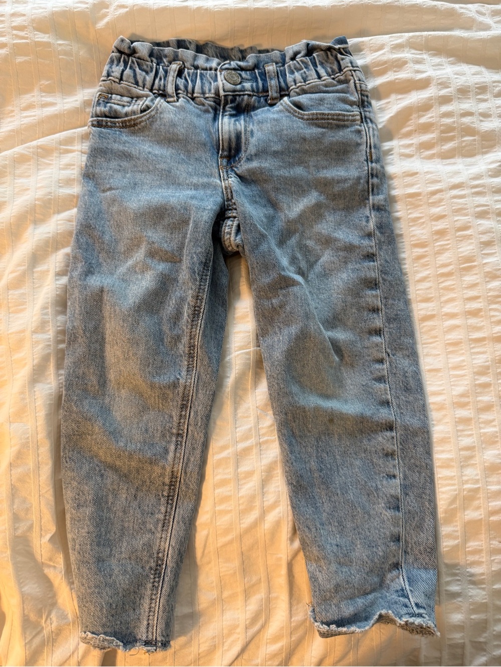 GAP Baby Light Blue Elastic Waist Denim Jeans